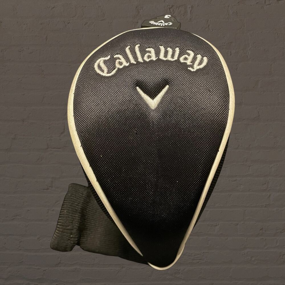 Callaway Golf Club Head Cover 3 Wood Driver Universal Fit Adjustable Protector